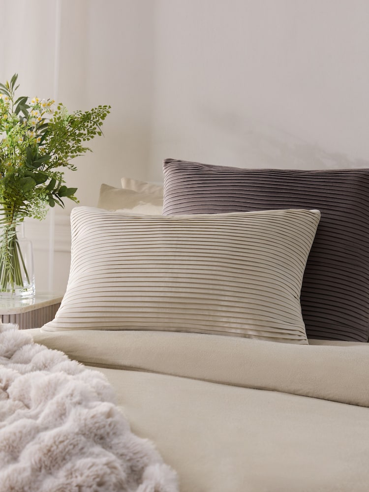 Light Natural 40 x 59cm Cushion - Image 1 of 6 Light Natural 40 x 59cm Cushion - Image 1 of 6