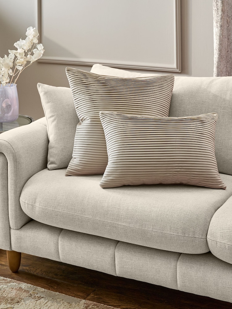 Light Natural 40 x 59cm Cushion - Image 2 of 6 Light Natural 40 x 59cm Cushion - Image 2 of 6