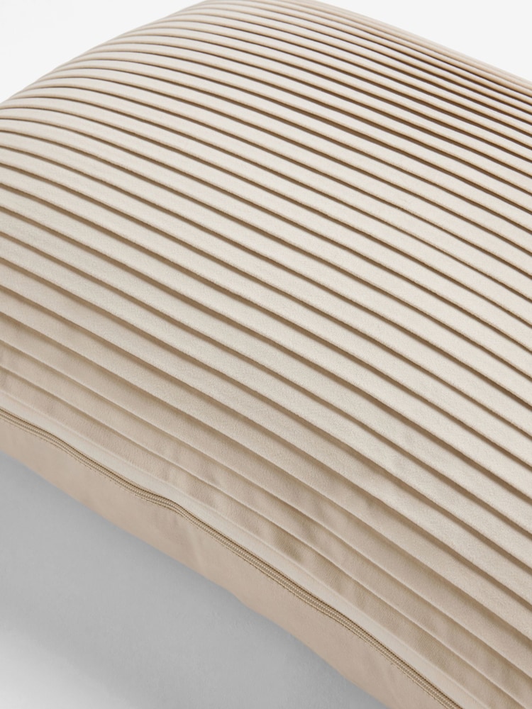 Velvet Pleat Cushion - Image 5 of 5