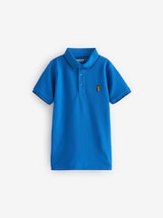 modra/Navy/White - kratek rokav; s kratkimi rokavi Polo majice 3 paket (3-16let) - Slika 3 iz 6