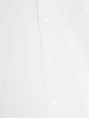 River Island White Long Sleeve Oxford 100% Cotton Shirt - Image 4 of 4