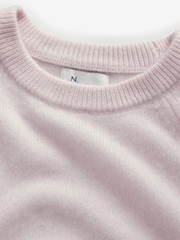 Pink Blush Premium Soft Touch 100% Cashmere Knitted Jumper - Image 6 of 8