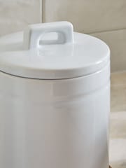 Set of 3 White Ashford Storage Jars - Image 3 of 5