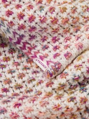 FatFace Ivory Spacedye Knit Snood - Image 2 of 2