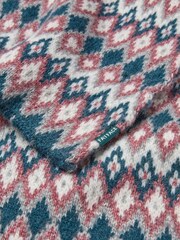 FatFace Teal Blue Frankie Snood - Image 2 of 2