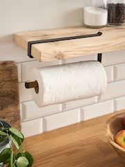 Black Under Shelf Kitchen Roll Holder - Image 1 of 4