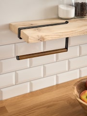 Black Under Shelf Kitchen Roll Holder - Image 2 of 4