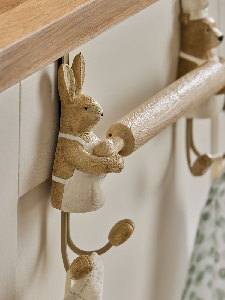Bertie Bear and Rosie Rabbit Over Door Storage - Изображение 2 из 3 Bertie Bear and Rosie Rabbit Over Door Storage - Изображение 2 из 3