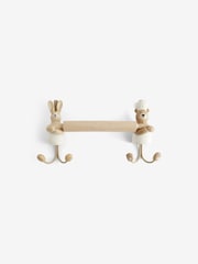 Natural Bertie Bear and Rosie Rabbit Over Door Storage - Image 3 of 3