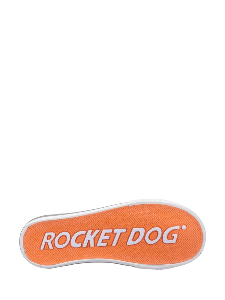 Rocket Dog Jazzin Plimsoll White Shoes - Image 2 of 5
