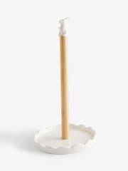 White Bunny Kitchen Roll Holder - Image 4 of 5