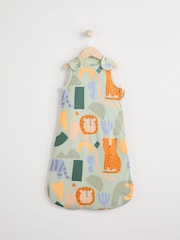 Sage Jungle Baby 2.5 Tog 100% Cotton Sleep Bag - Image 1 of 8