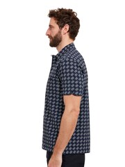 Sealskinz Blue Walsoken Short Sleeve UV Protection Wave Print Shirt - Image 2 of 6