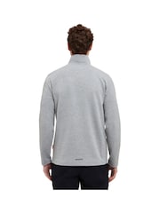 Sealskinz Grey Tatterset Plain Long Sleeve Quarter Zip Sweatshirt - Изображение 3 из 6