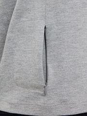 Sealskinz Grey Tatterset Plain Long Sleeve Quarter Zip Sweatshirt - Изображение 4 из 6