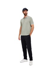 Sealskinz Green Stalham Polynosic Tipped Collar Polo Shirt - Image 5 of 6