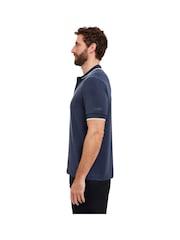 Sealskinz Blue Stalham Polynosic Tipped Collar Polo Shirt - Image 2 of 6