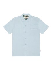Sealskinz Blue Walsoken Short Sleeve UV Protection Rain Drop Print Shirt - Image 6 of 6