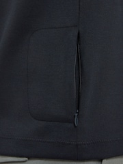 Sealskinz Blue Tatterset Plain Long Sleeve Quarter Zip Sweatshirt - Изображение 4 из 6