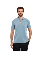 Sealskinz Blue Shipdham Polynosic Zip Polo Shirt - Image 1 of 6