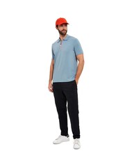 Sealskinz Blue Shipdham Polynosic Zip Polo Shirt - Image 5 of 6