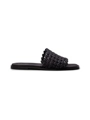 Calvin Klein Black Flat Slides - Image 5 of 5