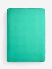 Green Pure 144 Thread Extra Deep Fitted Count 100% Cotton Sheet - Image 3 of 3