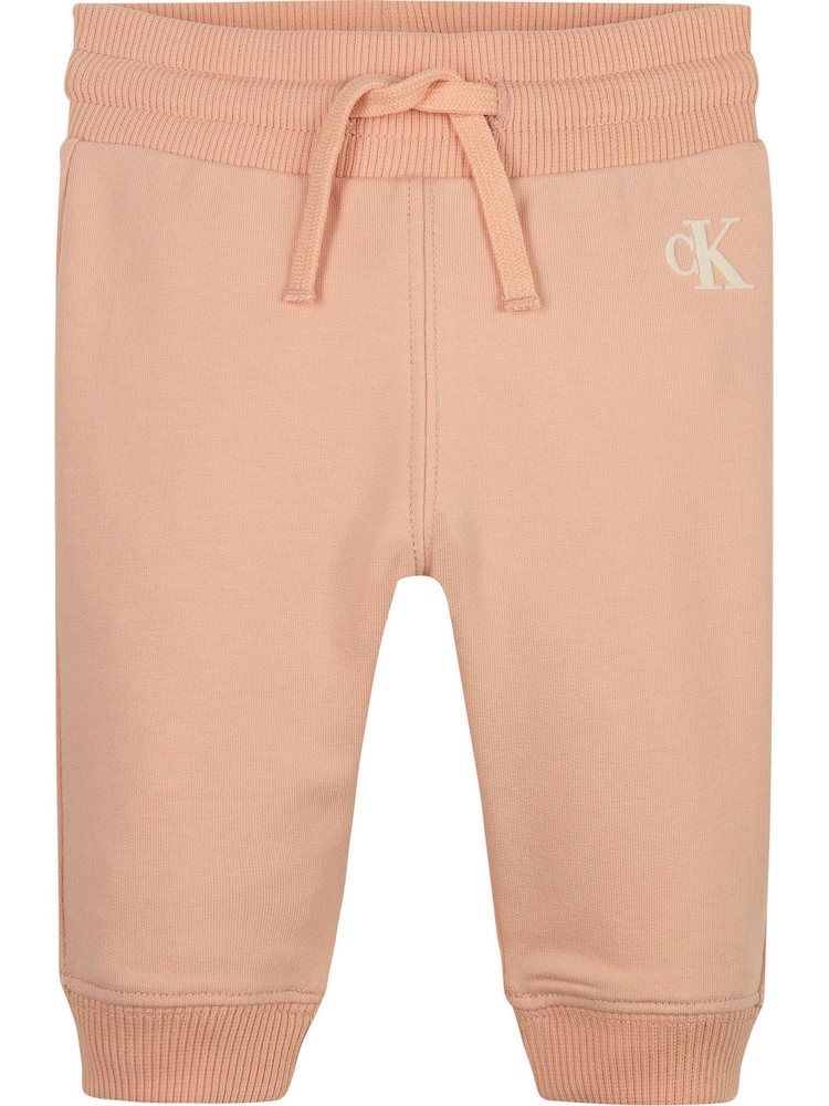 Calvin Klein Pink Logo Joggers Set - Image 2 of 2