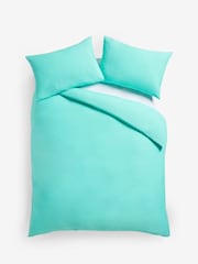 Conjunto de funda de edredón y funda de almohada de tejido con alto contenido en algodón - Imagen 2 de 4