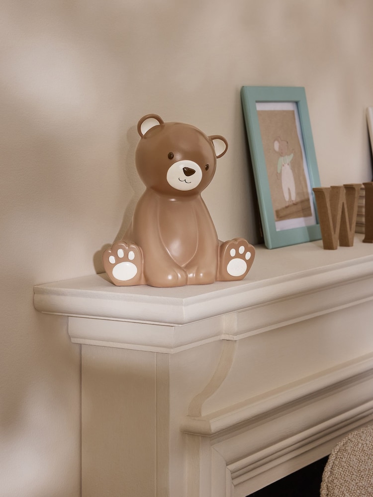 Jojo Maman Bébé Brown Bear Ornament Money Box - Image 1 of 6