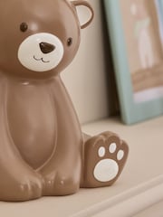 Jojo Maman Bébé Brown Bear Ornament Money Box - Image 2 of 6