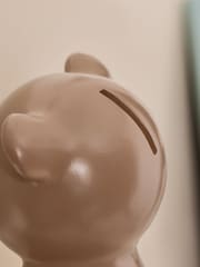 Jojo Maman Bébé Brown Bear Ornament Money Box - Image 3 of 6
