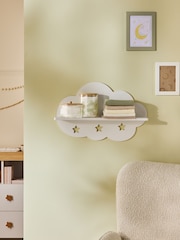 Jojo Maman Bébé White Cloud Wall Shelf - Image 1 of 5