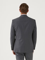 Skopes Grey Tailored Fit Farnham Suit Jacket - Image 2 of 5