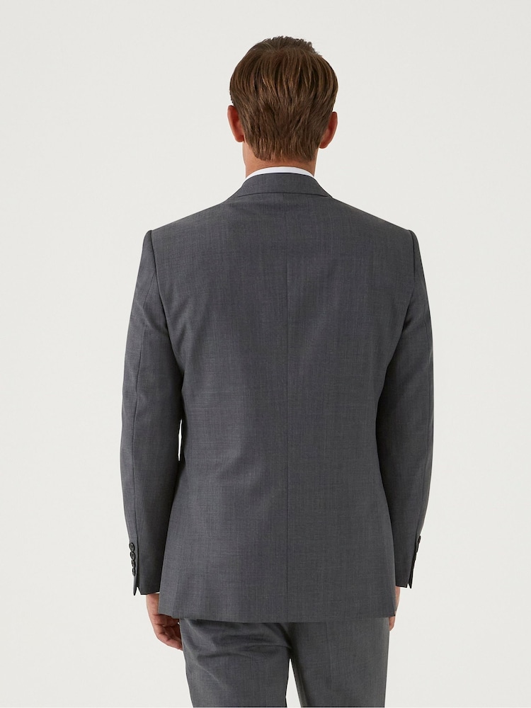 Skopes Grey Tailored Fit Farnham Suit Jacket - Image 2 of 5