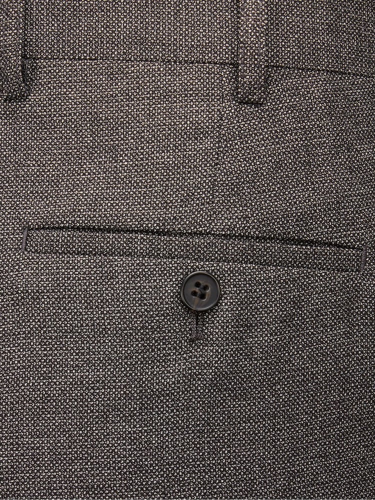 Skopes Grey Harcourt Tailored Fit Suit Trousers - Image 3 of 4