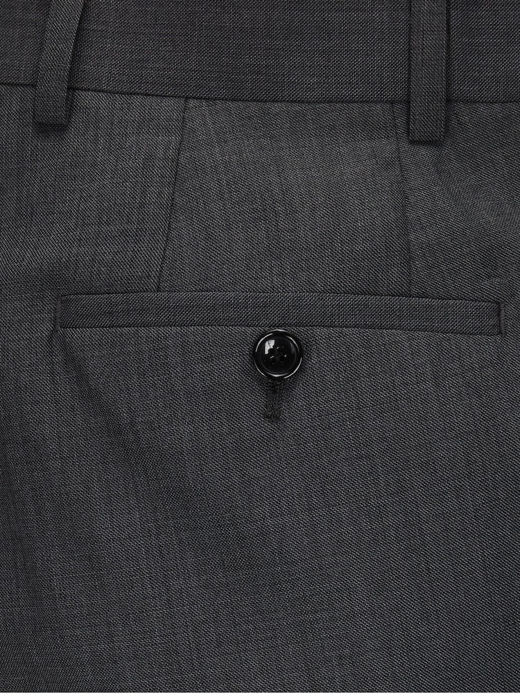 Skopes Grey Tailored Fit Farnham Suit: Trousers - Image 6 of 6