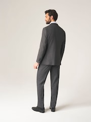 Skopes Dark Grey Tailored Fit Harcourt Suit Jacket - Image 7 of 8