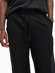 AllSaints Black Chester Sweatpant - Image 3 of 7