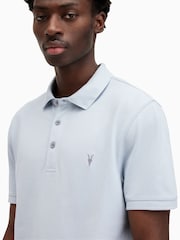 AllSaints Black Reform Short Sleeve Polo Shirts 2 Pack - Image 4 of 7