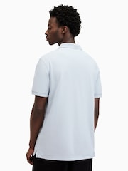 AllSaints Black Reform Short Sleeve Polo Shirts 2 Pack - Image 7 of 7