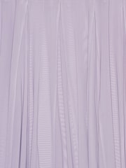 Remain Purple Pleated Midi Mesh Skirt - Image 7 of 7