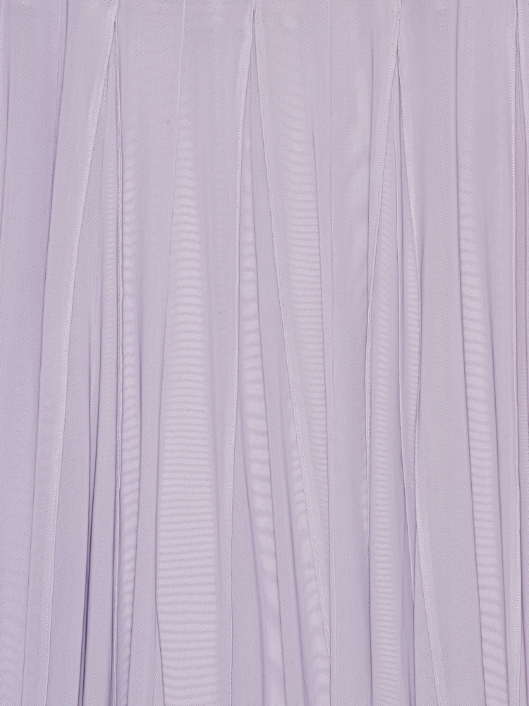 Remain Purple Pleated Midi Mesh Skirt - Image 7 of 7