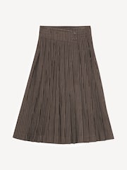 Remain Pleated Brown Skirt - Image 6 of 6