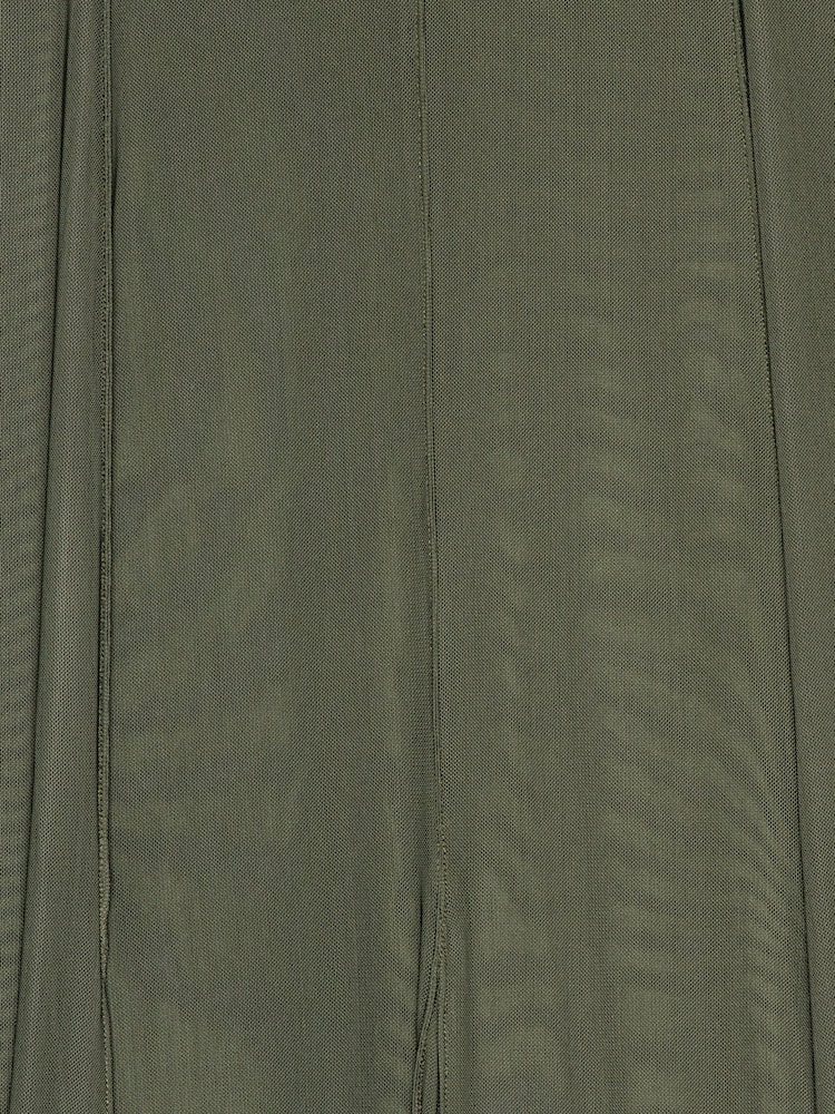 Remain Green Mesh Maxi A-Line Dress - Image 5 of 5
