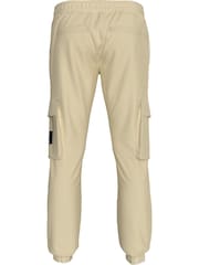 Calvin Klein Jeans Skinny Washed Cargo Brown Joggers - Image 2 of 5
