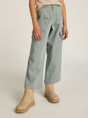 Calvin Klein Green Clean Utility Cargo Trousers - Image 2 of 6