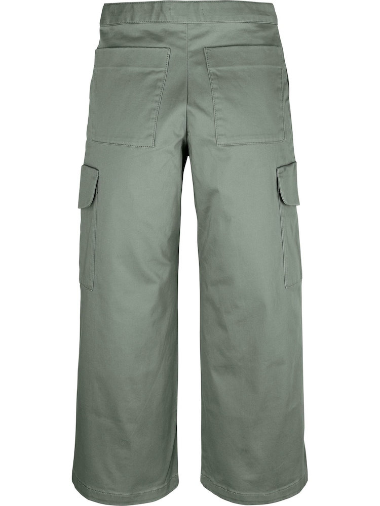 Calvin Klein Green Clean Utility Cargo Trousers - Image 6 of 6