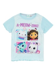 Vanilla Underground Blue Girls Gabbys Dollhouse Licensing Short Pyjamas - Image 2 of 6