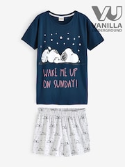 Vanilla Underground Blue Long Leg Pyjamas Set - Image 5 of 5